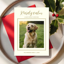 Rarely Christmas Cozy SweaterDog Cute Holiday card