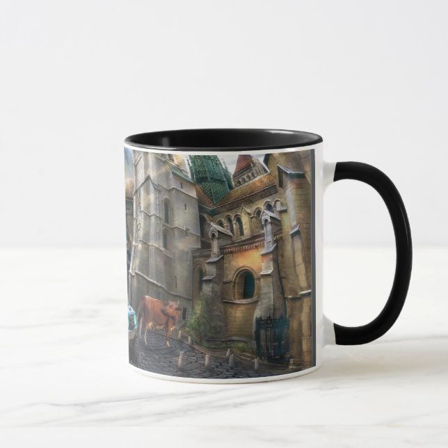 Raro Pueblo (fragment) - Mug (Right)