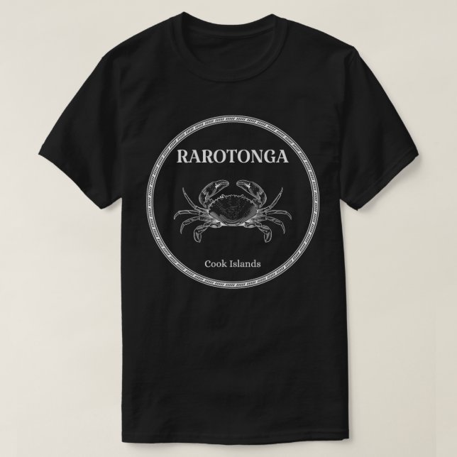 Rarotonga Souvenir Cook Islands Paradise  T-Shirt (Design Front)