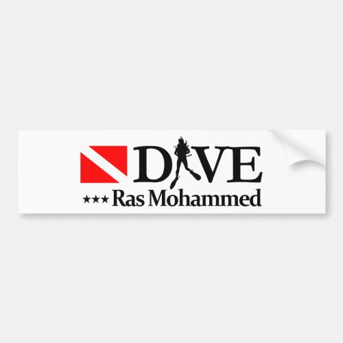 Ras Mohammed DV4 Bumper Sticker