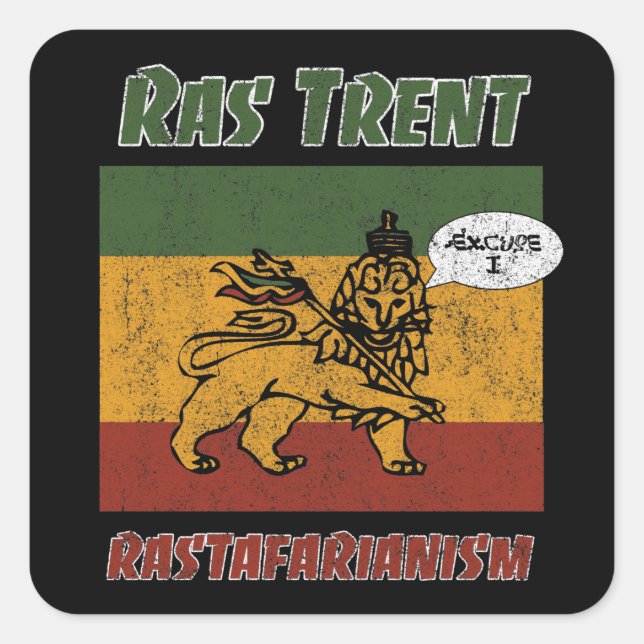 Ras Trent 2 Square Sticker (Front)