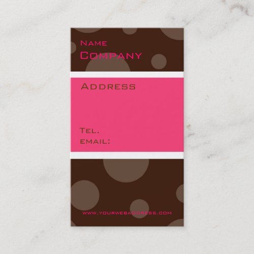 rasberry chocolate bubble, vertical profile cards business card templates