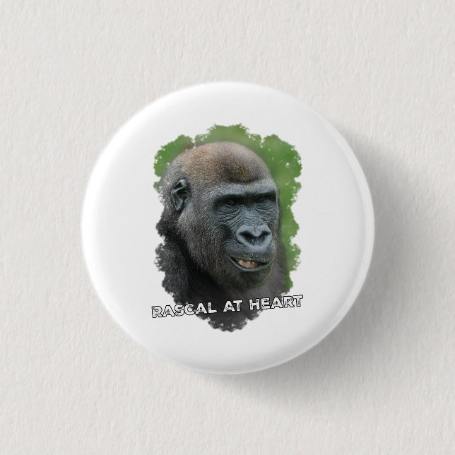 Rascal At Heart Button (Front)