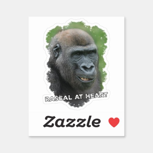 Rascal At Heart Sticker