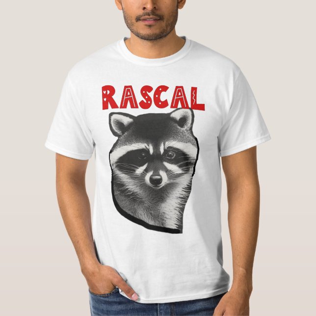 Rascal Raccoon T-Shirt (Front)