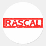 Rascal Stamp Classic Round Sticker