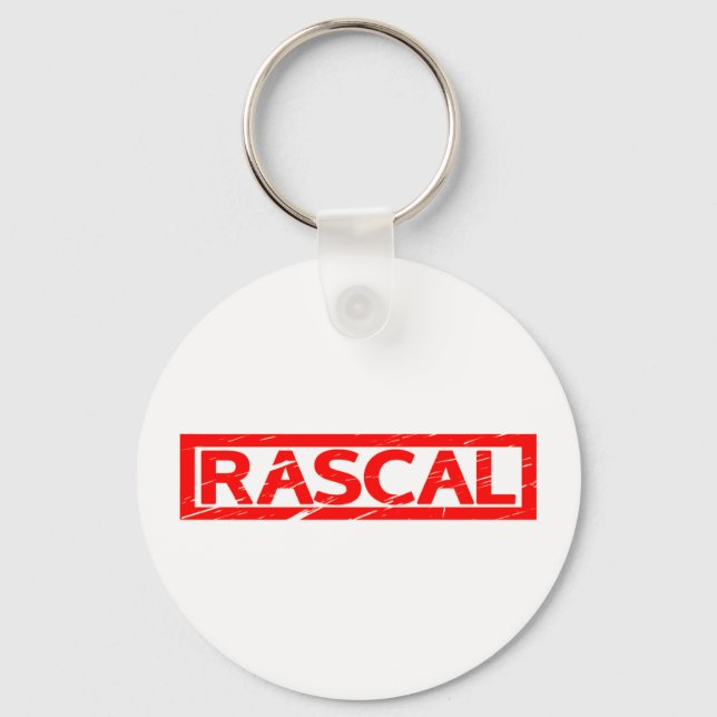 Rascal Stamp Keychain (Front)
