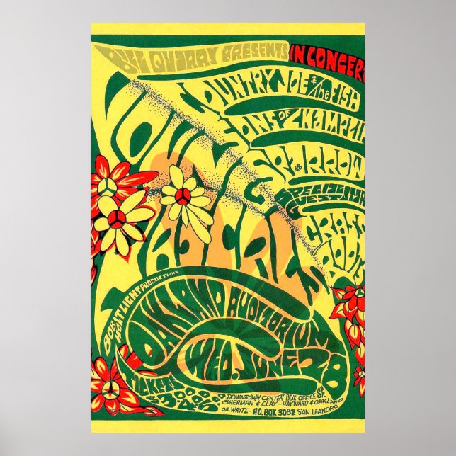  Rascals 1970s Rock Concert Poster (Front)