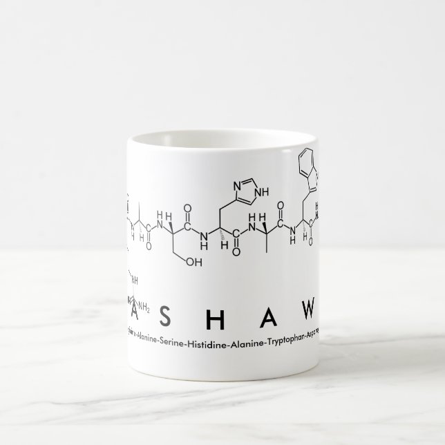 Rashawn peptide name mug (Center)