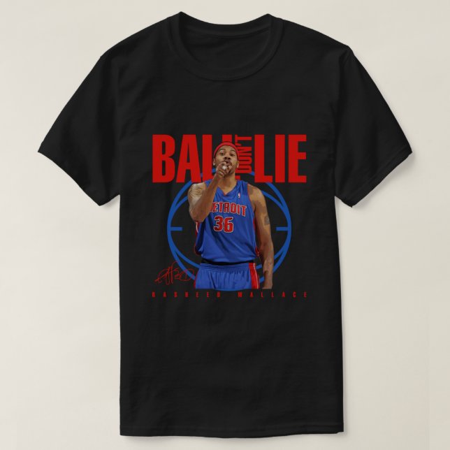 Rasheed Wallace  T-Shirt (Design Front)