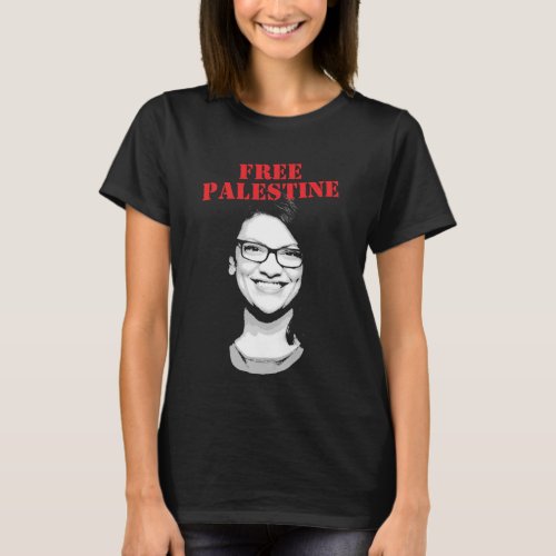 Rashida Tlaib Free Palestine T_Shirt