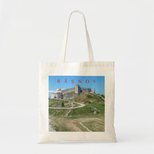 Rasnov Citadel view tote bag (Front)