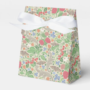 Raspberries Butterflies Currants Strawberry Garden Favor Boxes