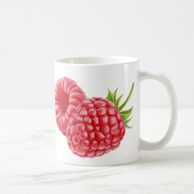 Raspberries Coffee Mug (Right)