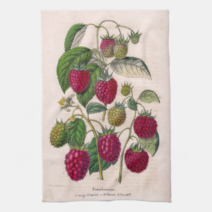 Raspberries Kitchen Towel