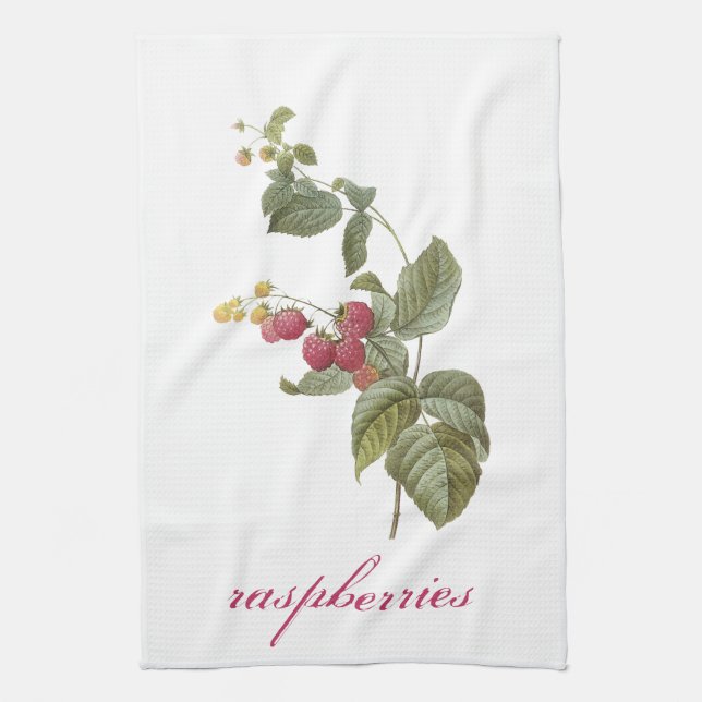 Raspberries Kitchen Towels (Vertical)