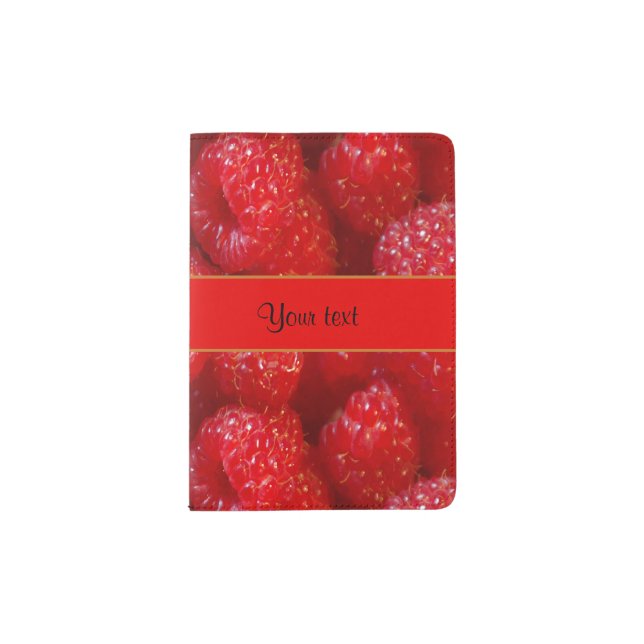 Raspberries Passport Holder (Front)