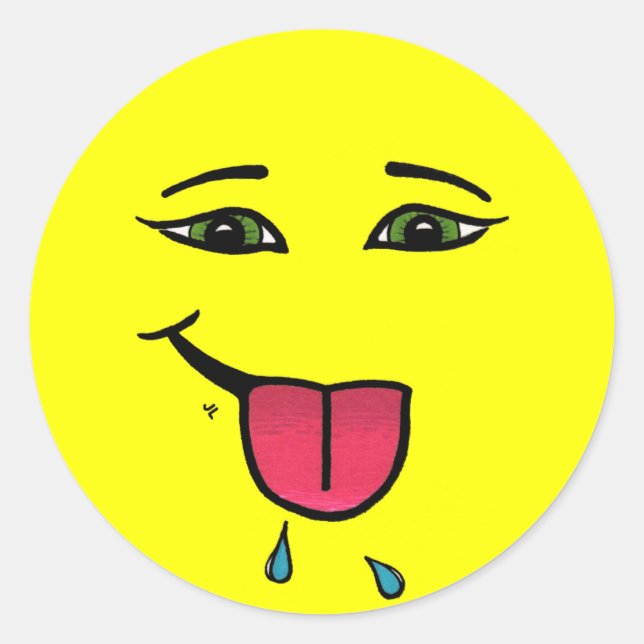 Raspberries Sticker (Front)