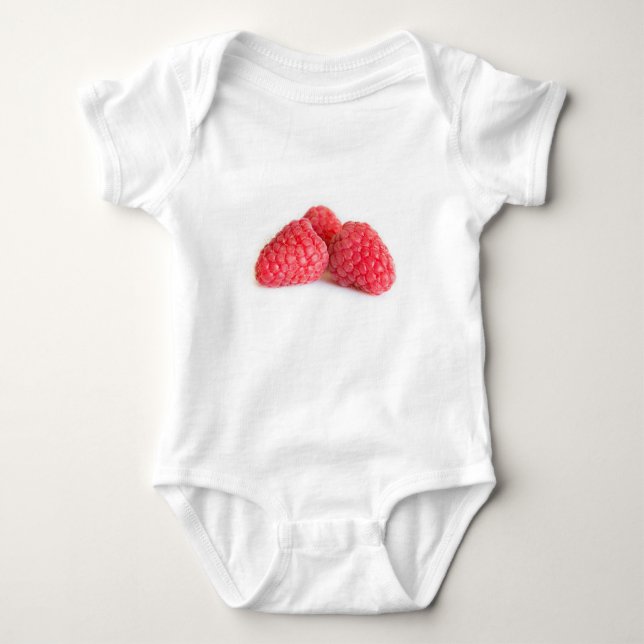 Raspberry Baby Bodysuit (Front)