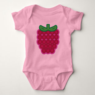 Raspberry Baby Bodysuit