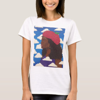 Raspberry Beret basic ladies t T-Shirt