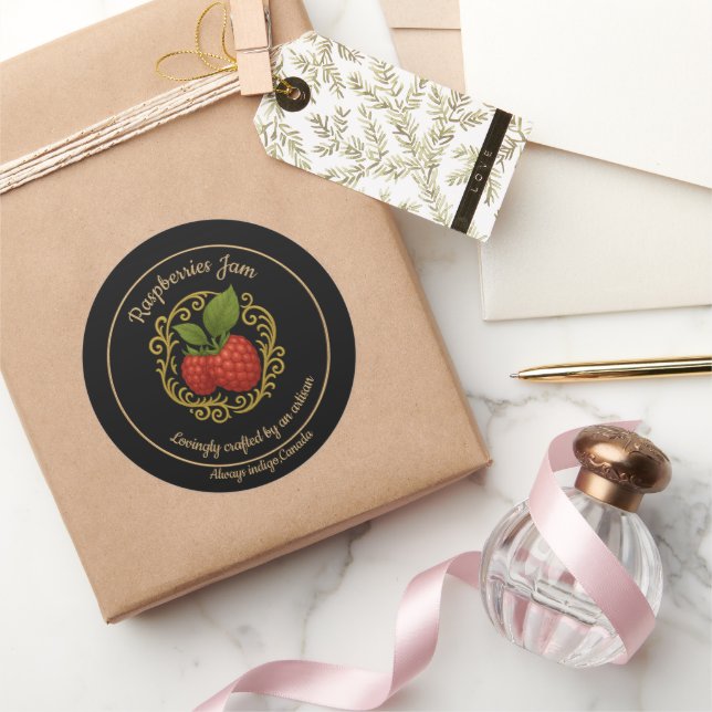Raspberry Bliss – Artisan Jam Label  (Gifting)