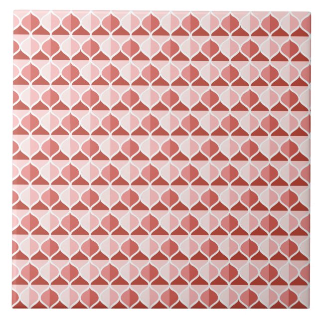 Raspberry Blush Ceramic Tile (Front)