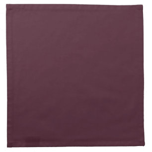 Raspberry Burgundy, Solid Burgundy Cloth Napkin