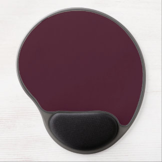 Raspberry burgundy | solid burgundy gel mouse pad