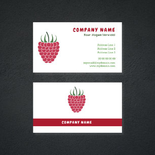 Raspberry Business Card