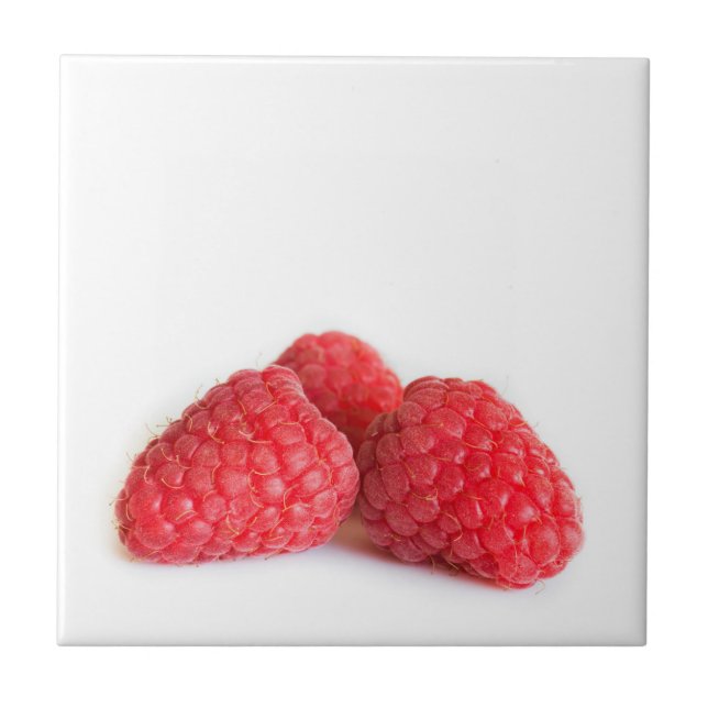 Raspberry Ceramic Tile (Front)