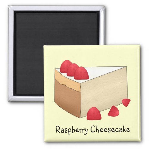 Raspberry Cheesecake Magnet