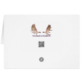 Raspberry Creme Birch Cards (Back Horizontal)