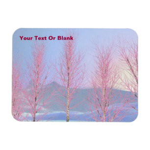Raspberry Creme Birch Magnet