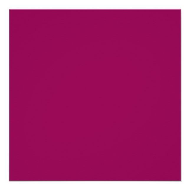 Raspberry Cute Color Design Poster (Front)