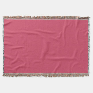 Raspberry Delight Throw Blanket
