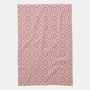 Raspberry Diamonds Towel