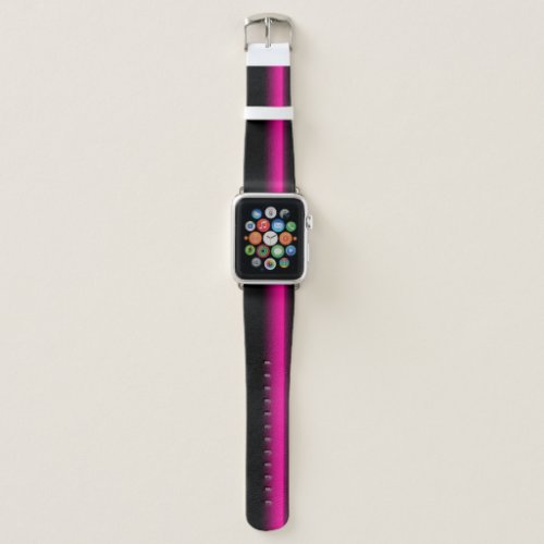 Raspberry Electric Flash  Apple Watch Band