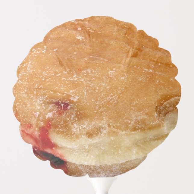 Raspberry Filled Doughnut Balloon (Front)