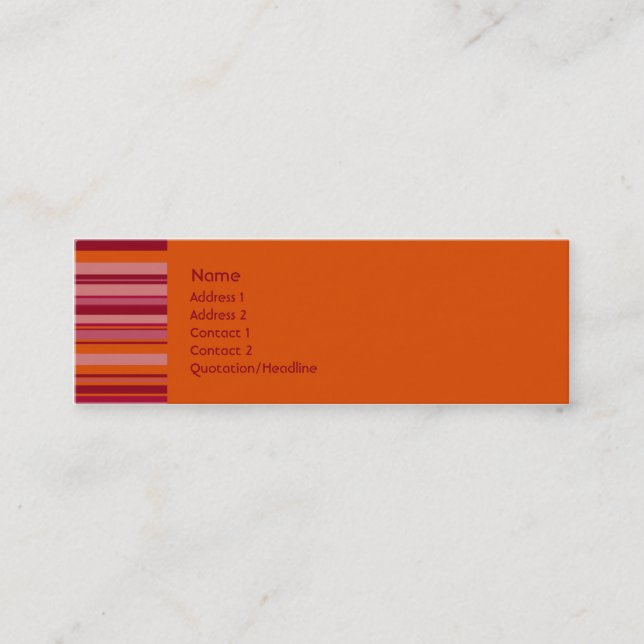 Raspberry Fizz • Profile Card (Front)