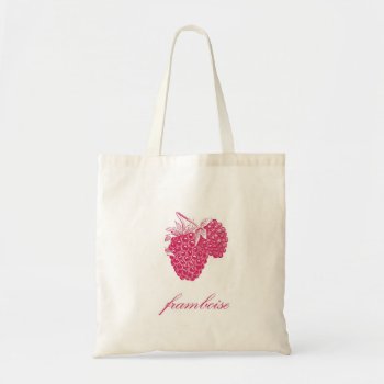 Raspberry (framboise) Tote by ericar70 at Zazzle