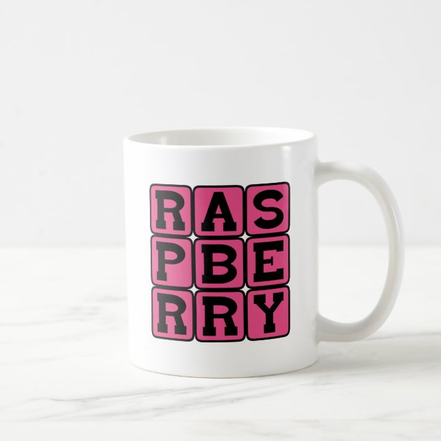 Raspberry, Fruit Coffee Mug (Right)