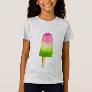 Raspberry ice-block pop art popsicle Summer T-Shirt