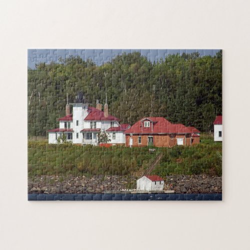 Raspberry Island Lighthouse 2 Jigsaw Puzzle