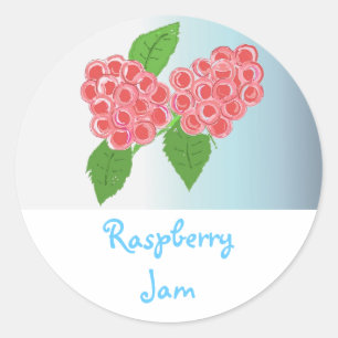 Raspberry Jam Classic Round Sticker