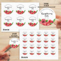 Raspberry Jam Homemade Preserve Classic Round Sticker | Zazzle