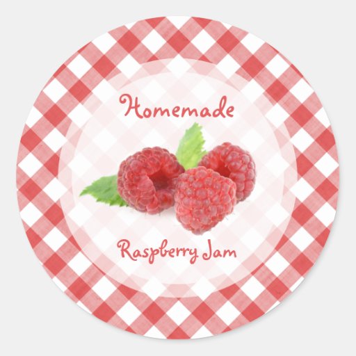 Raspberry Jam sticker | Zazzle