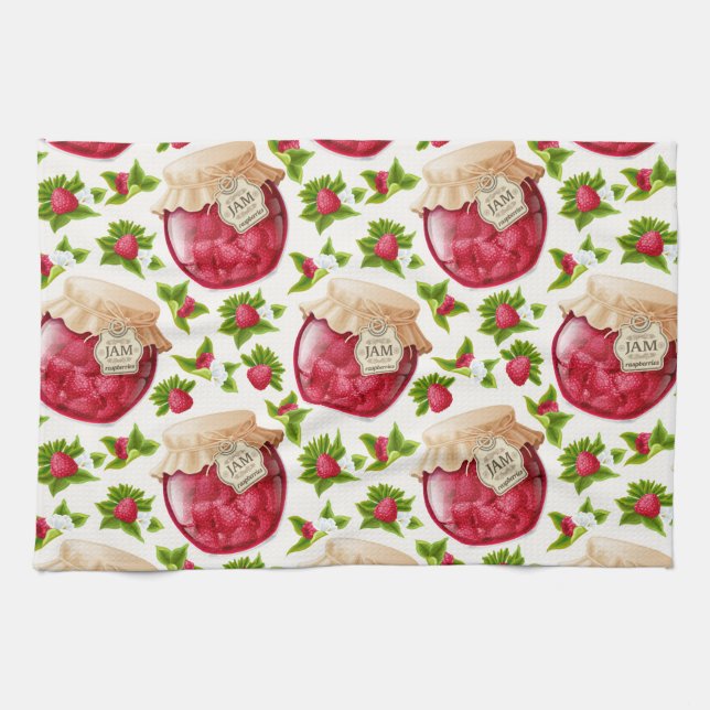 Raspberry Jam Towel (Horizontal)