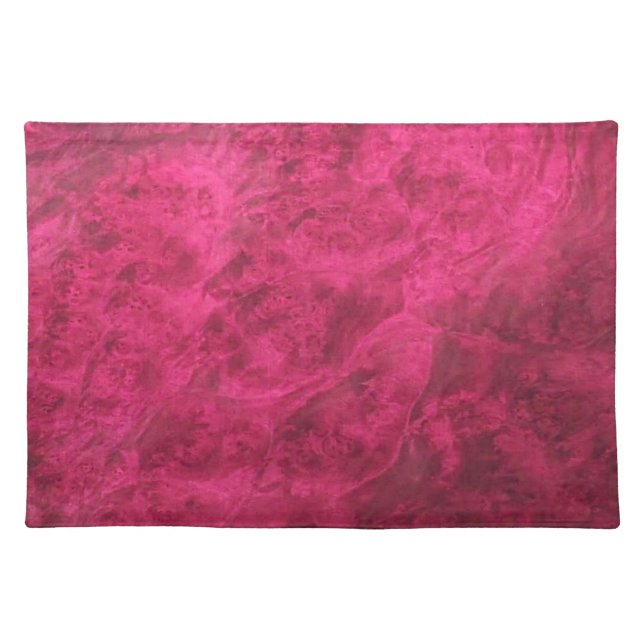 Raspberry Jewel Tone Placemat (Front)