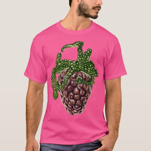 Raspberry Octopus T_Shirt